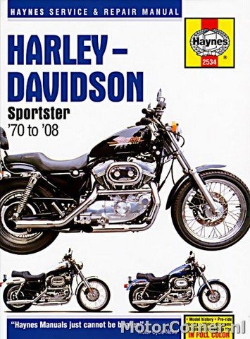Werkplaatsboek Haynes Harley Davidson Sportsters 1970 tot 2003