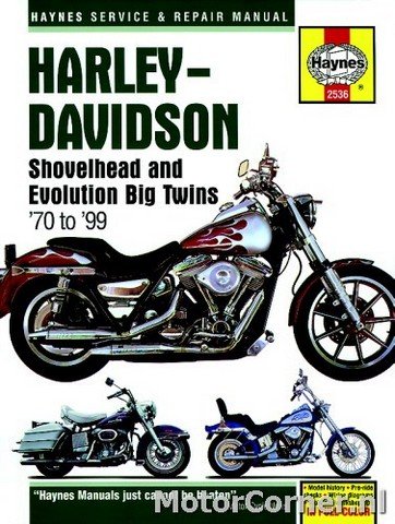 Werkplaatsboek Haynes Harley Davidson Shovelhead and Evolution Big Twins (70 - 99)