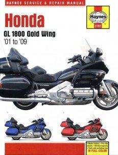 Werkplaatsboek Haynes Honda Gold Wing GL1800 2001 tot 2010