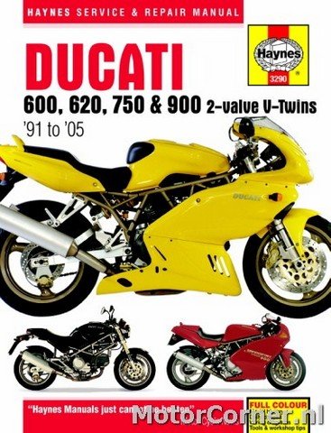 Werkplaatsboek Haynes Ducati 600, 750 and 900 2-Valve V-Twins (91 - 05)
