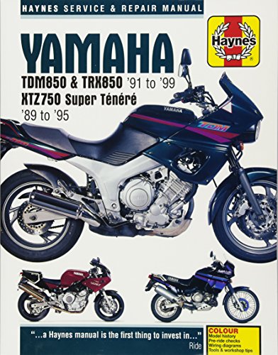 Werkplaatsboek Haynes Yamaha TDM850, TRX850 & XTZ750 (3540)