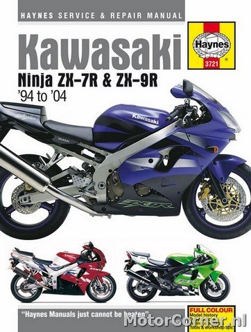 Werkplaatsboek Haynes Kawasaki ZX-7R & ZX-9R 1994 tot 2004