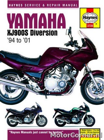 Werkplaatsboek Haynes Yamaha XJ900S Diversion 1994 tot 2001
