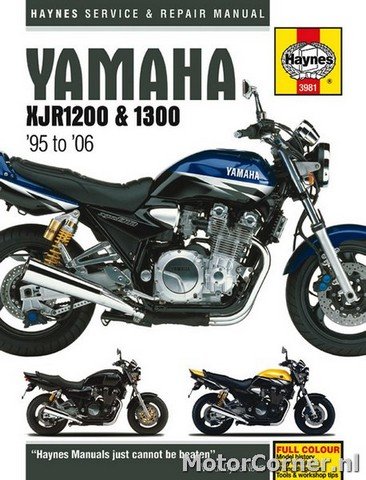Werkplaatsboek Haynes Yamaha XJR1200 & XJR1300  1995 tot 2006
