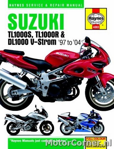 Werkplaatsboek Haynes Suzuki TL1000S/  TL1000R / DL1000 V 1997 tot 2004