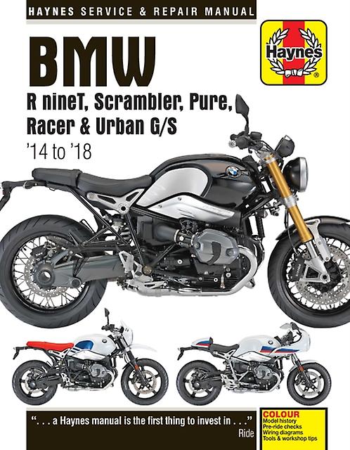 Werkplaatsboek Haynes BMW R nine T, Scarmbler, Pure, Racer en Urban G/S (14 - 18) (6402)