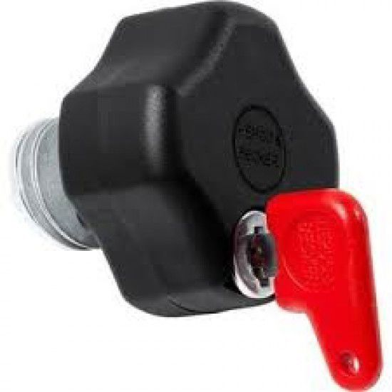 Hepco & Becker Afsluitbare Lock-it slot INCLUSIEF cilinder/sleutel nummer 134