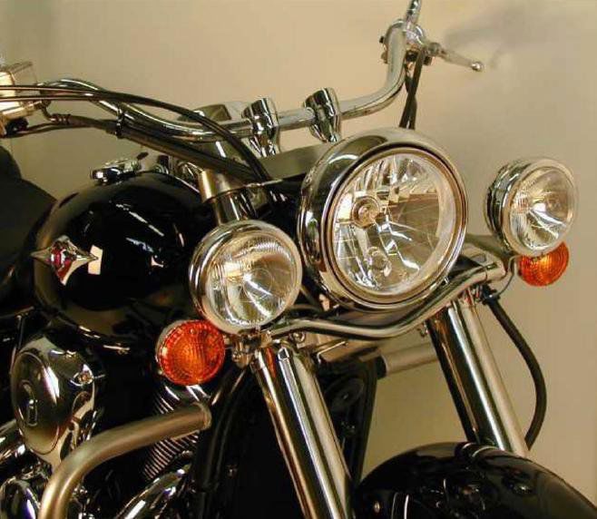 Hepco & Becker Custom Twinlight Set zwart voor Kawasaki VN900 CLASSIC vanaf 2006