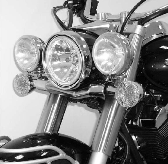 Hepco & Becker Custom Twinlight Set chroom voor Yamaha XVS950 Midnight Star vanaf 2009