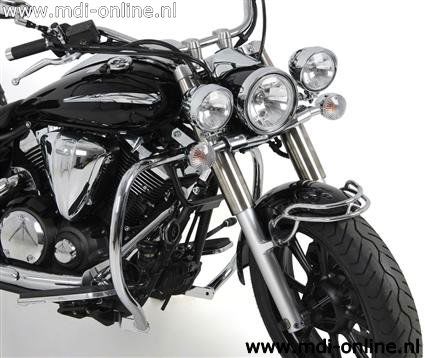 Hepco & Becker Spatbordbescherming chroom voor Yamaha XVS950 Midnight Star vanaf 2009
