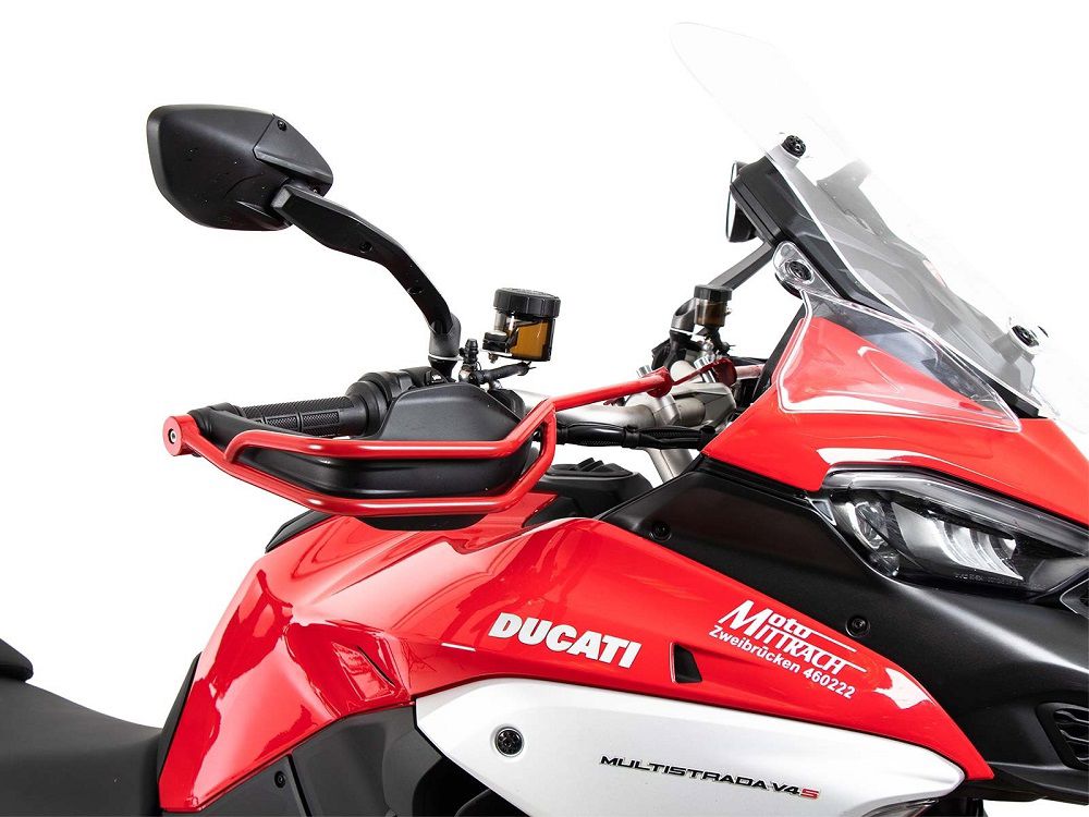 Hepco & Becker Handkap bescherm beugels wit voor Ducati Multistrada V4 / S / S Sport vanaf 2021