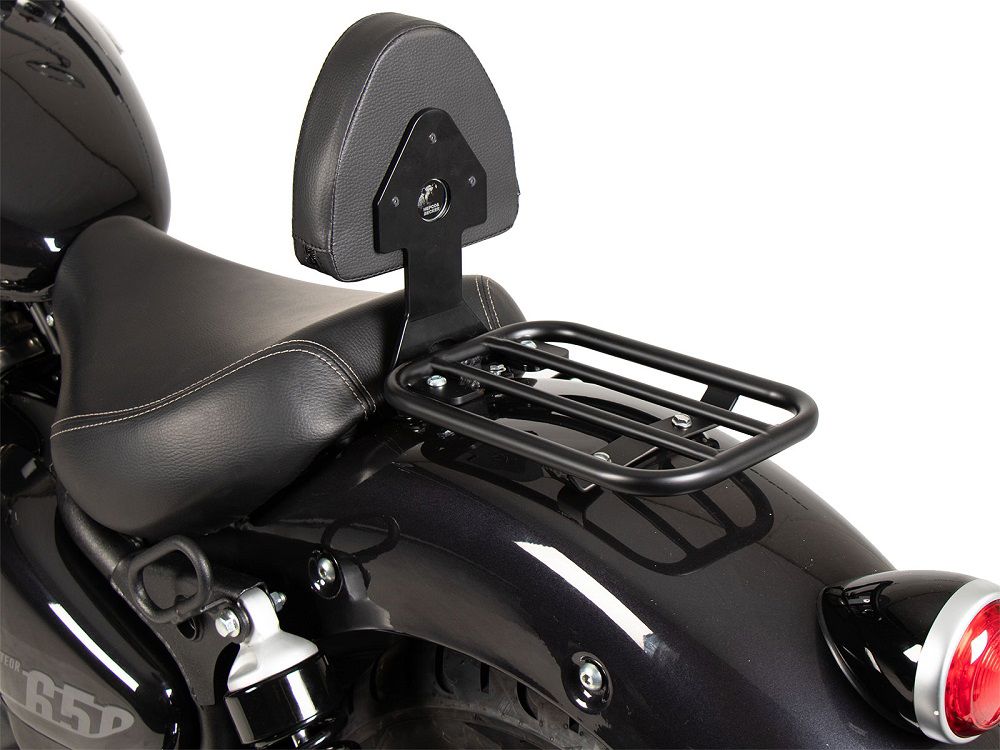 Hepco&Becker Rugsteun bestuurder zwart voor Royal Enfield Super Meteor 650 vanaf 2023