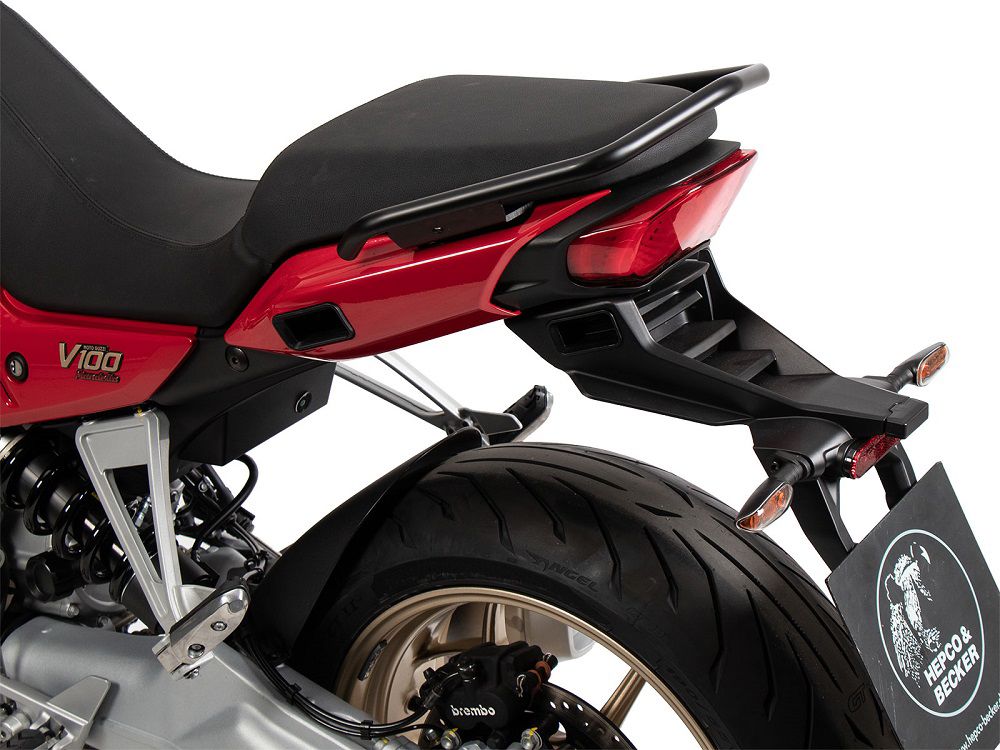 Hepco&Becker Duopassagier handgreep zwart voor Moto Guzzi V100 Mandello / S vanaf 2022