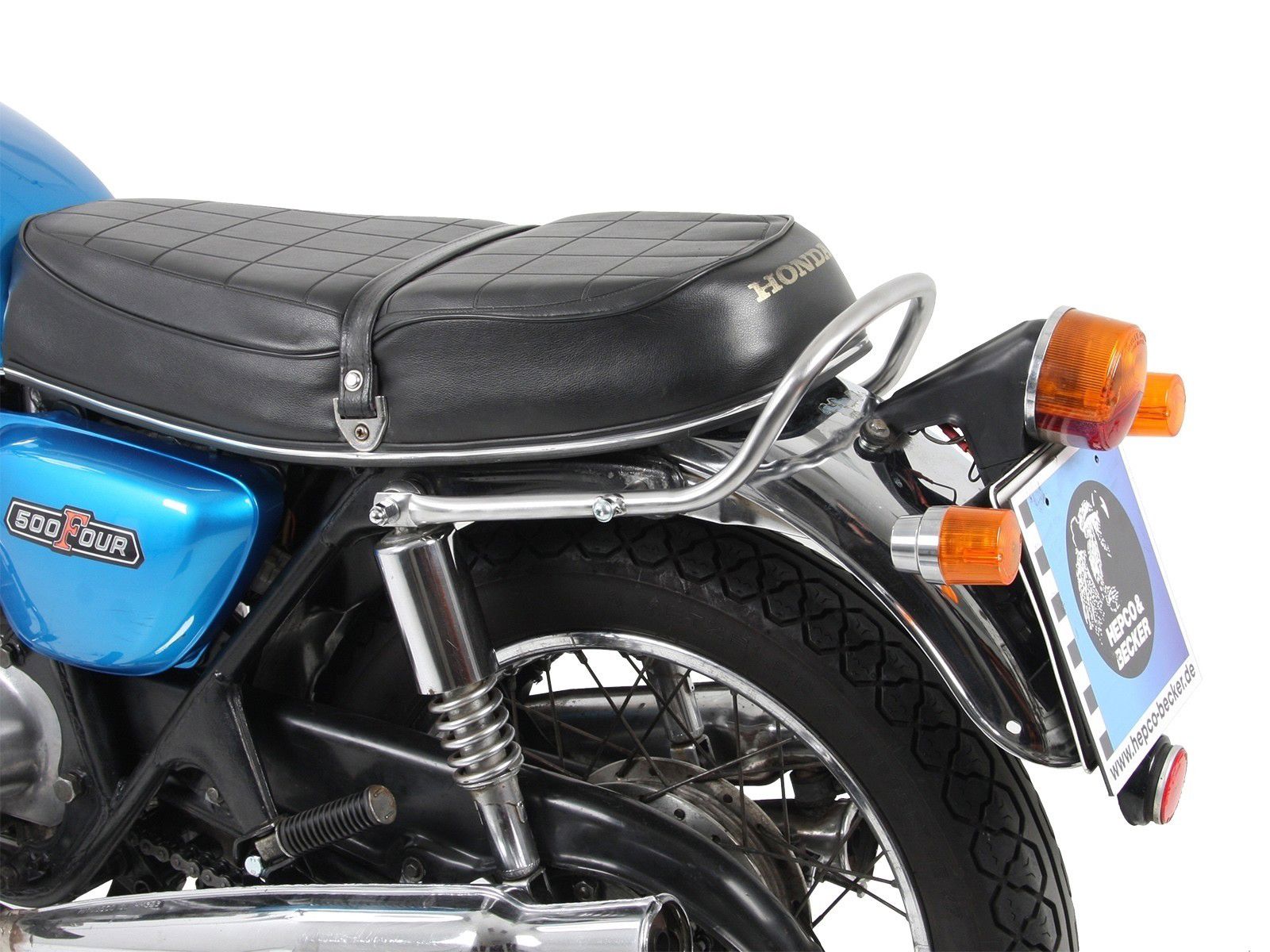 Hepco&Becker Duopassagier handgreep chroom voor Honda CB500 FOUR