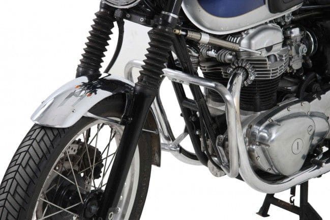 Hepco&Becker Valbeugel chroom voor Kawasaki W650 vanaf 1999 tot 2006 / W800 vanaf 2011 tot 2016
