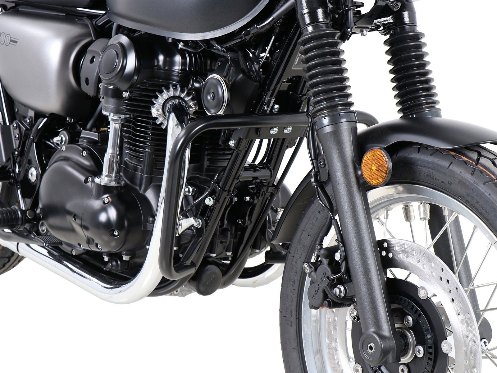 Hepco&Becker Valbeugel zwart voor Kawasaki W800 Street/Cafe vanaf 2019