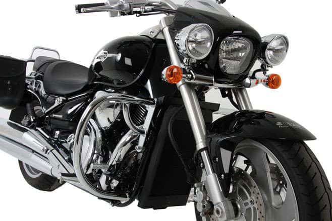 Hepco&Becker Valbeugel chroom voor Suzuki M1500R Intruder vanaf 2009 tot 2015