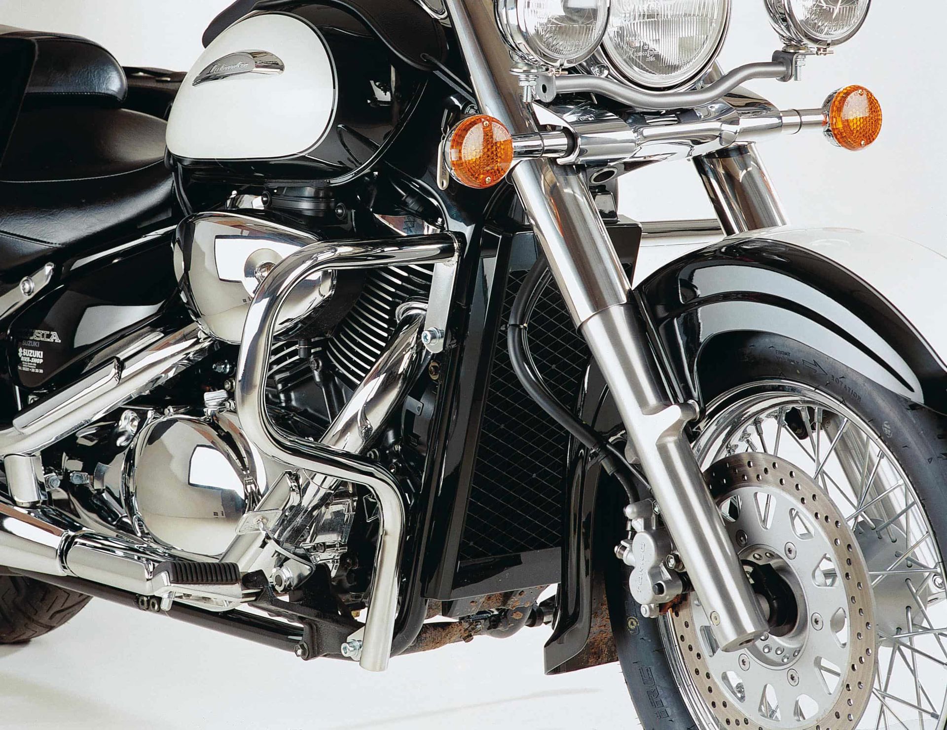 Hepco&Becker Valbeugel chroom voor Suzuki VL800 INTRUDER vanaf 2001 tot 2005