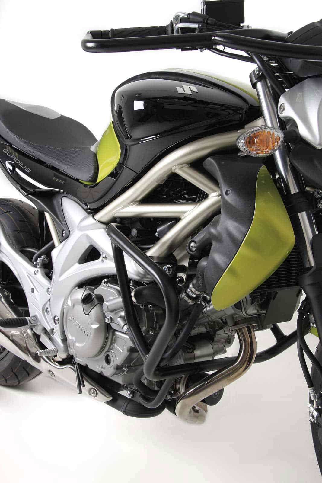 Hepco&Becker Valbeugel zwart voor Suzuki Gladius SFV650 vanaf 2009 tot 2016