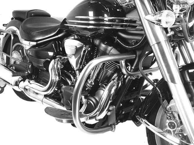 Hepco&Becker Valbeugel chroom voor Yamaha XV1900 Midnight Star vanaf 2006 tot 2016