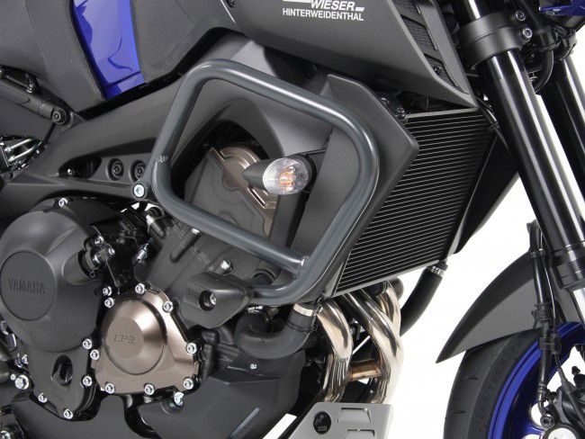 Hepco&Becker Valbeugel antraciet voor Yamaha MT tot 2009 vanaf 2017 tot 2020