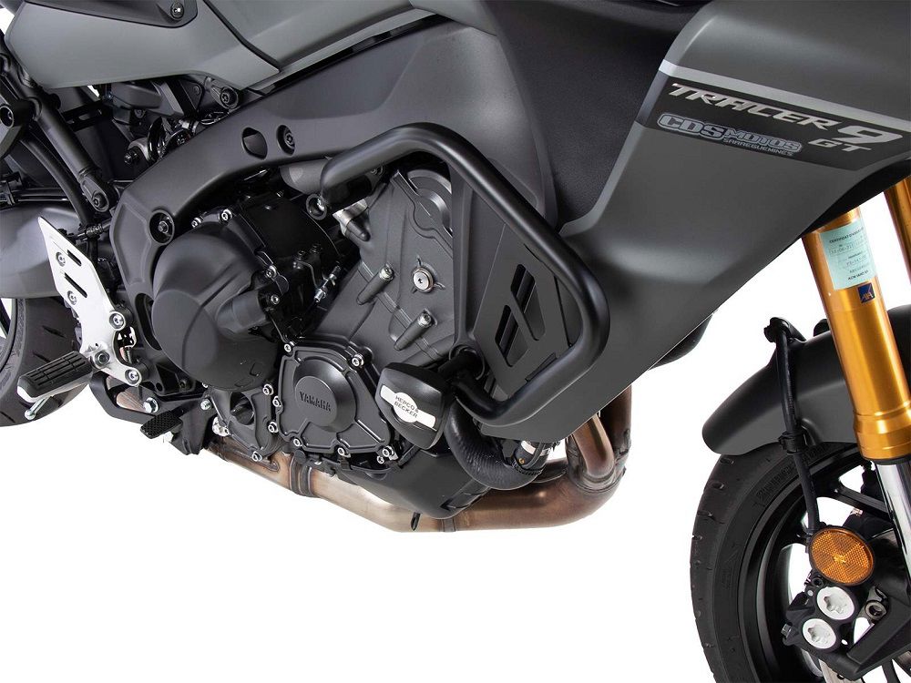 Hepco&Becker Valbeugel zwart incl. crashpad voor Yamaha Tracer 9 / GT vanaf 2021