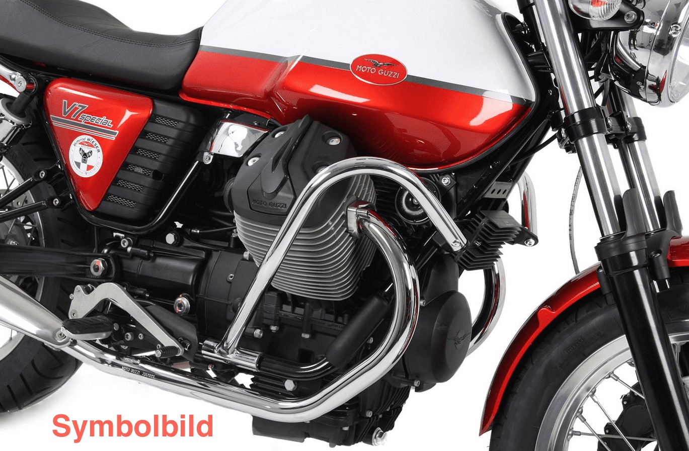 Hepco&Becker Valbeugel zwart voor Moto Guzzi V7 classic / V7 Cafe Classic / V7 Special vanaf 2008 tot 2014