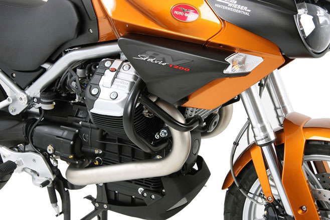 Hepco&Becker Valbeugel zwart voor Moto Guzzi Stelvio / NTX 1200 vanaf 2008 tot 2016