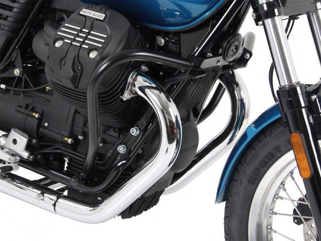 Hepco&Becker Valbeugel zwart voor Moto Guzzi V7 III Carbon/ Milano/ Rough vanaf 2018 tot 2020