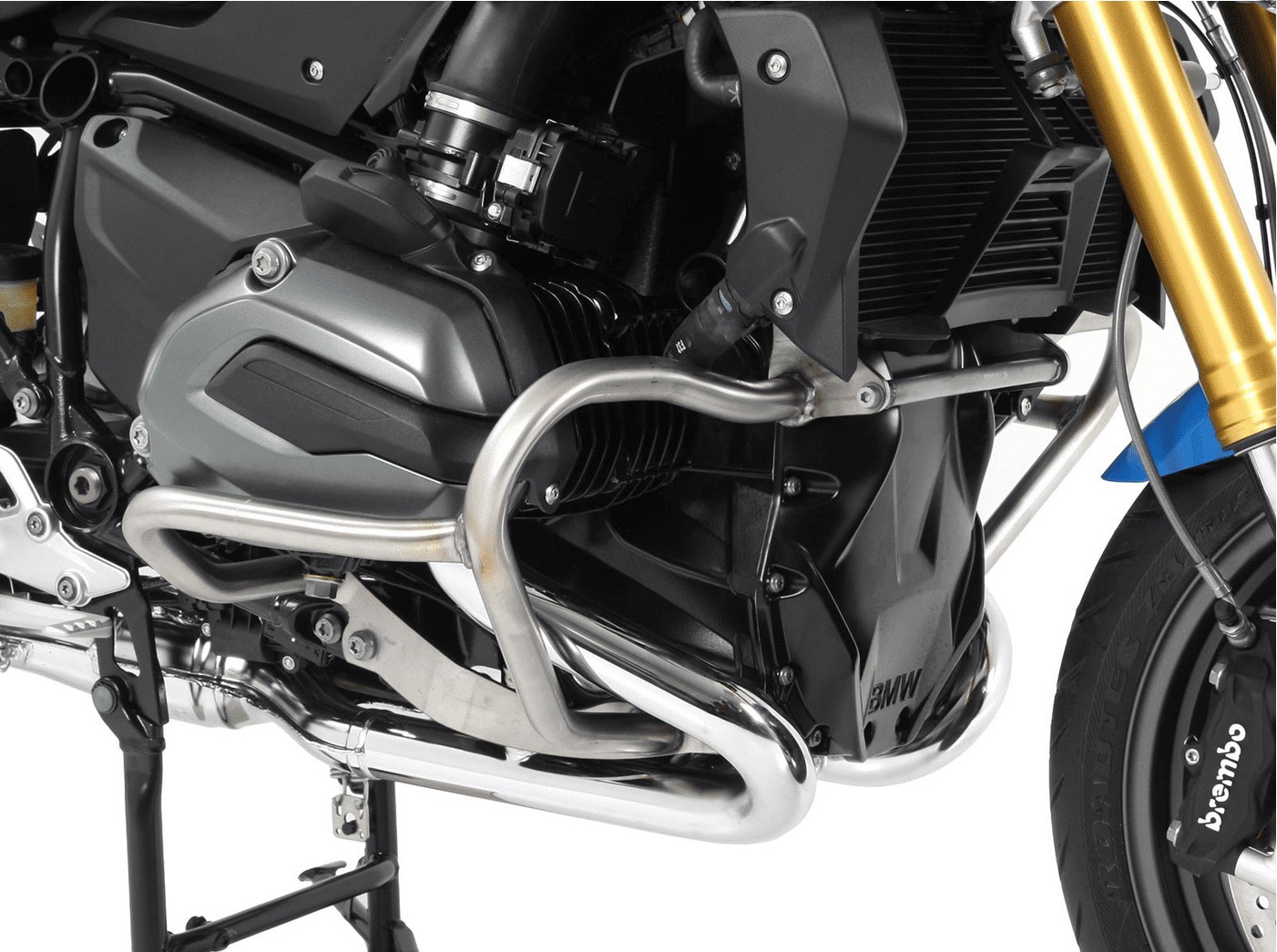 Hepco&Becker Valbeugel zilver BMW R1200R vanaf 2015 tot 2018