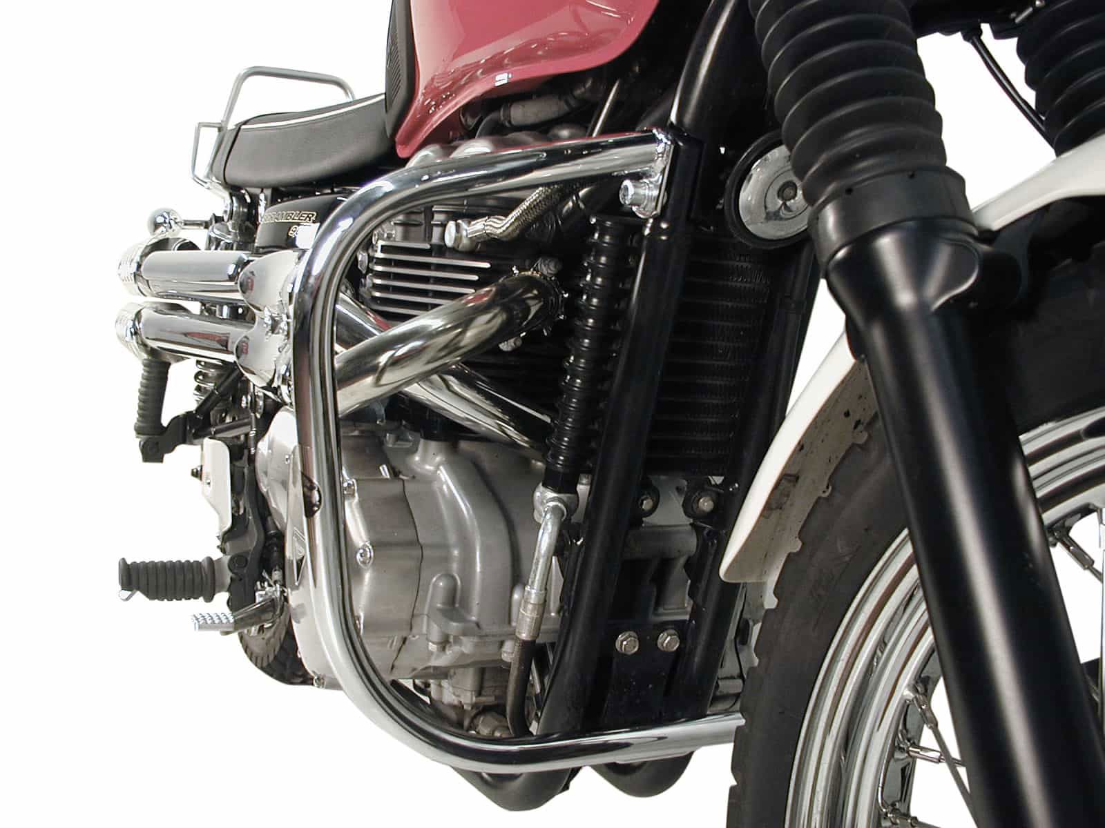 Hepco&Becker Valbeugel chroom voor Triumph Bonneville/ T100/ Scrambler vanaf 2002 tot 2016
