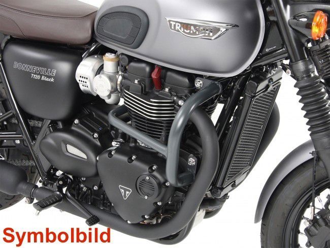 Hepco&Becker Valbeugel chroom voor Triumph Bonneville T100/ Black vanaf 2017