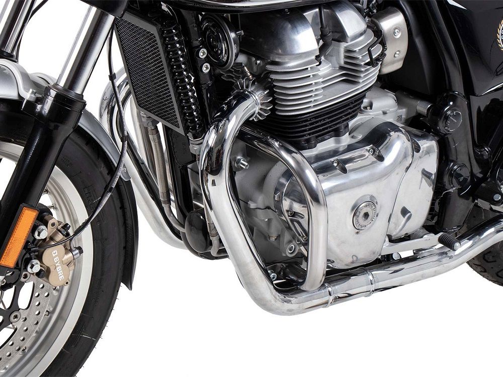 Hepco&Becker Valbeugel chroom voor Royal Enfield Interceptor vanaf 2018 tot 20 / Continental 650/GT vanaf 2019