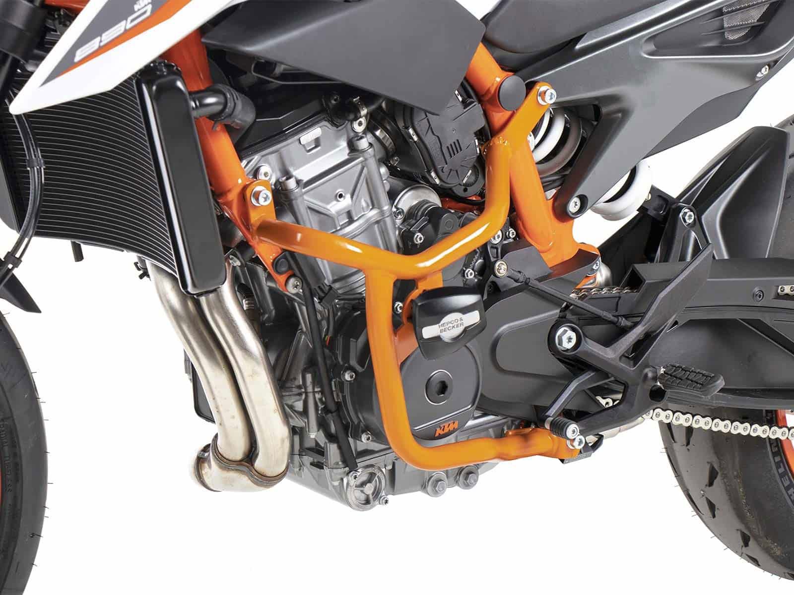 Hepco&Becker Valbeugel oranje voor KTM DUKE 890 vanaf 2020