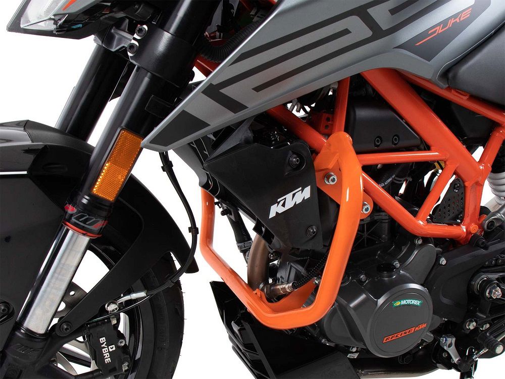 Hepco&Becker Valbeugel oranje voor KTM 125 Duke vanaf 2021