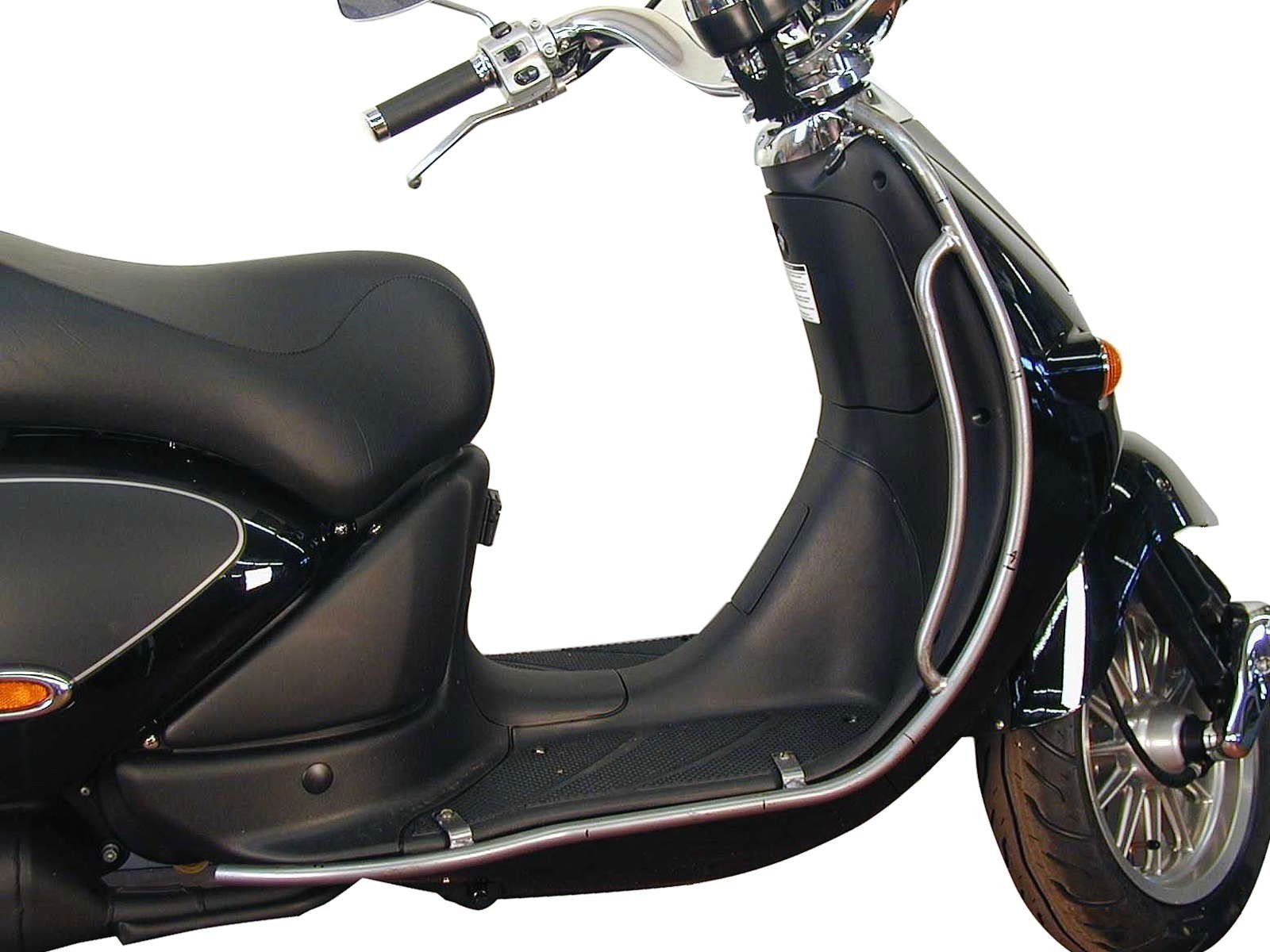 Hepco&Becker Valbeugel chroom voor Aprilia Habana / Mojito vanaf 1999 tot 2005