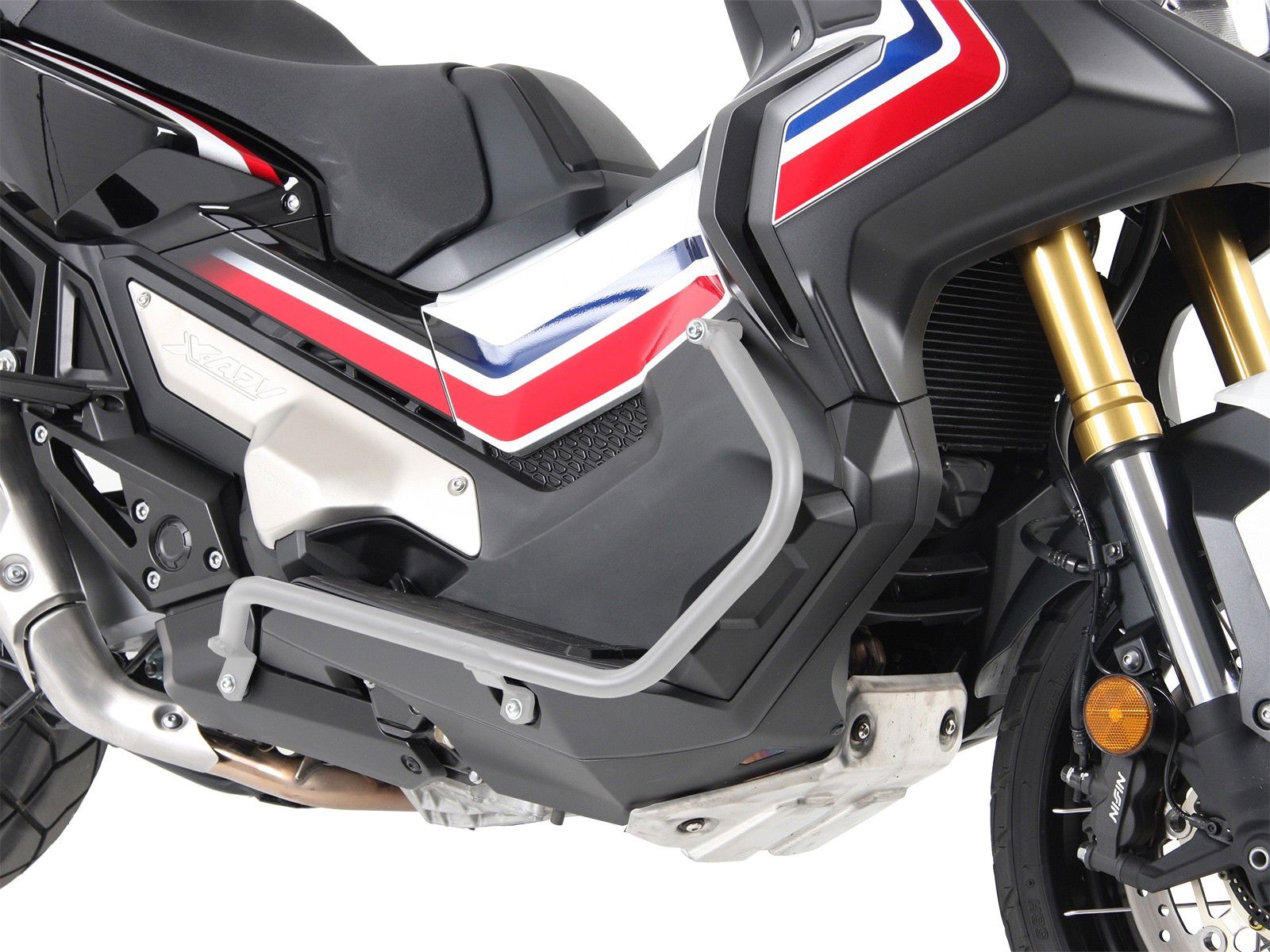 Hepco&Becker Valbeugel zilver Honda X tot 20ADV vanaf 2017 tot 2020
