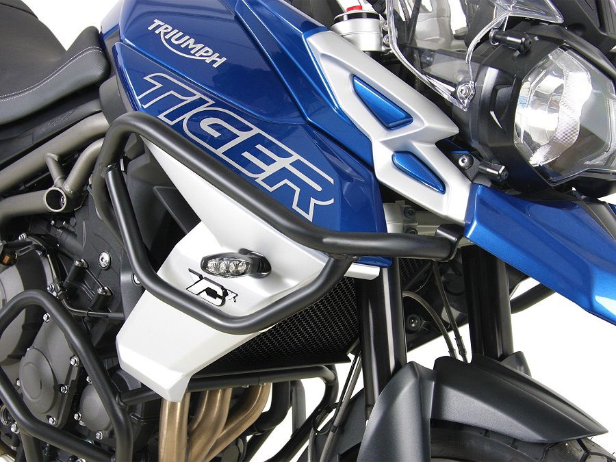 Hepco&Becker Tank valbeugel zwart voor Triumph Tiger 800 modellen