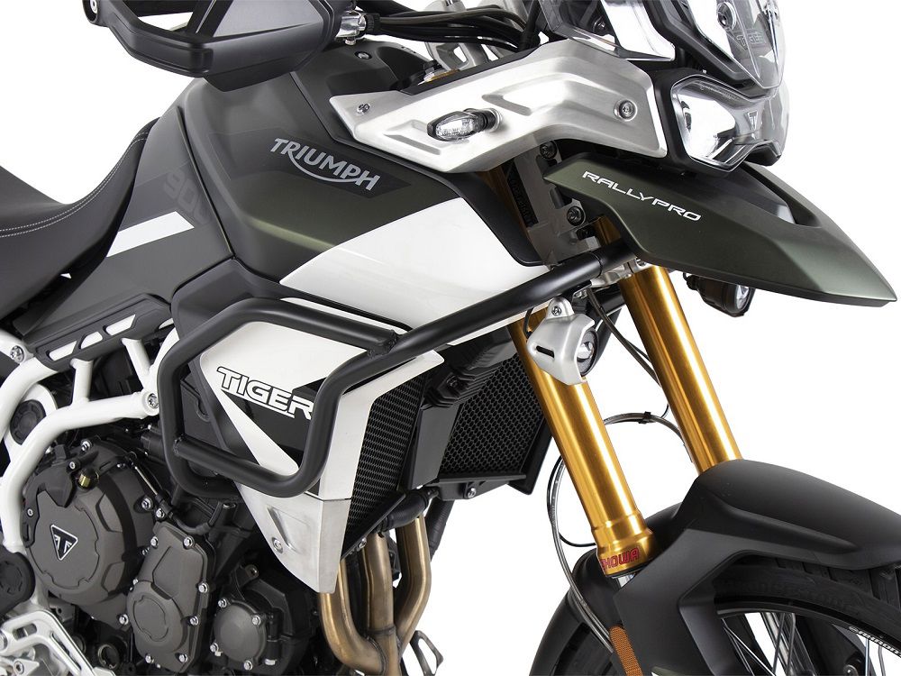 Hepco&Becker Tank valbeugel zwart voor Triumph Tiger 900 Rally / GT / PRO vanaf 2020 tot 2023