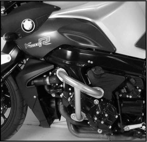 Hepco&Becker Valbeugel zwart voor BMW K1200R vanaf 2005 tot 2008 / 1300R vanaf 2009 tot 2016
