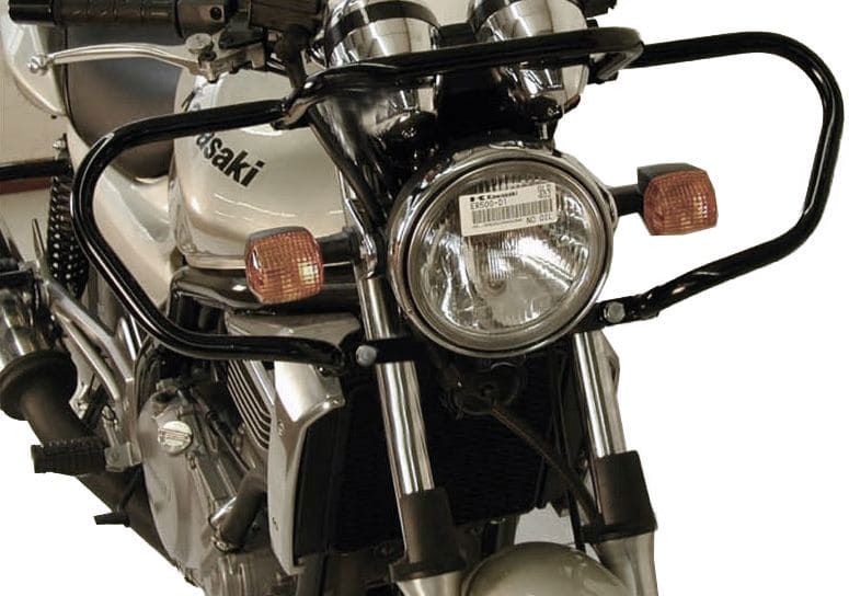Hepco&Becker Valbeugel voorzijde zwart voor Kawasaki ER tot 205 vanaf 2001 tot 2006