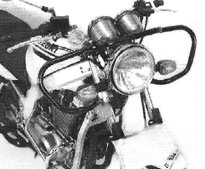 Hepco&Becker Valbeugel voorzijde zwart voor Suzuki GS500E vanaf 2001 tot 2008