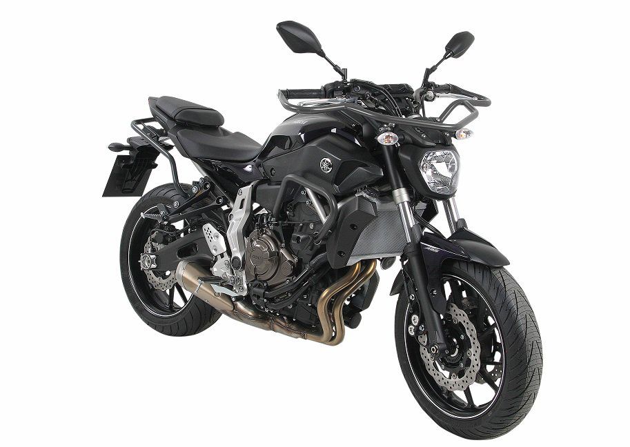 Hepco&Becker Valbeugel voorzijde antraciet voor Yamaha MT tot 2007 vanaf 2014 tot 2017
