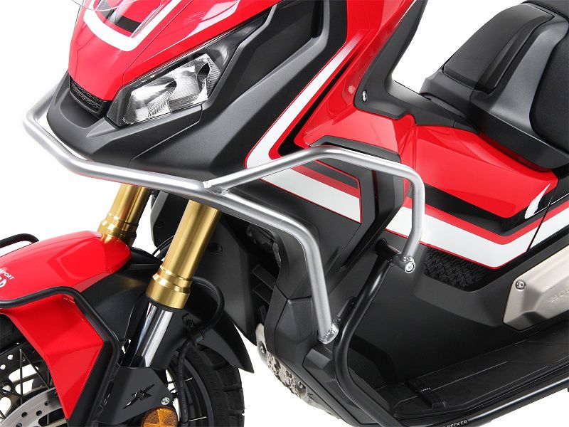 Hepco&Becker Valbeugel voorzijde zilver voor Honda X tot 20ADV vanaf 2021