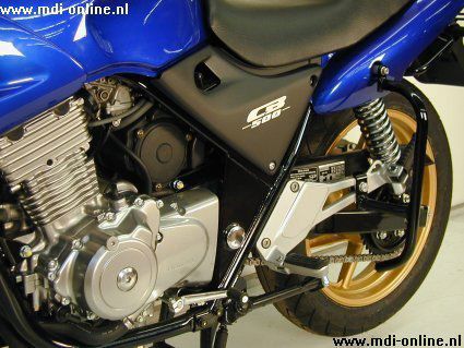 Hepco&Becker Valbeugel achterzijde zwart voor Honda CB500/S vanaf 1993 tot 1997
