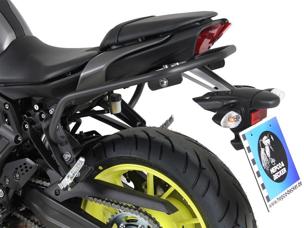 Hepco&Becker Valbeugel achterzijde antraciet voor Yamaha MT tot 2007 vanaf 2021
