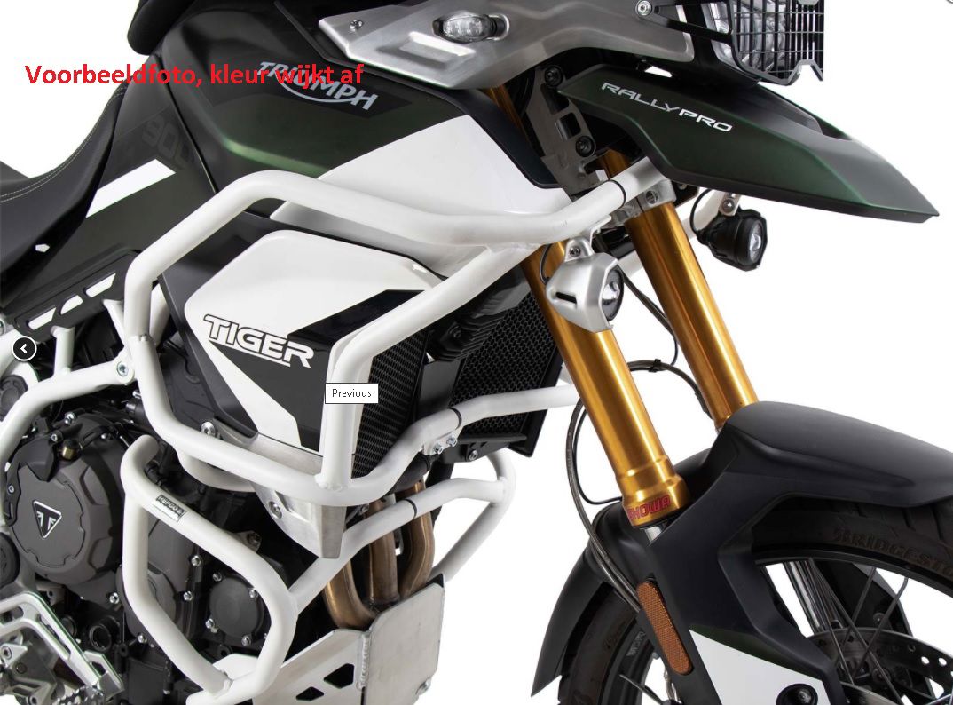 Hepco&Becker Valbeugel RVS boven SOLID (tank guard) voor Triumph Tiger 850 Sport vanaf 2021