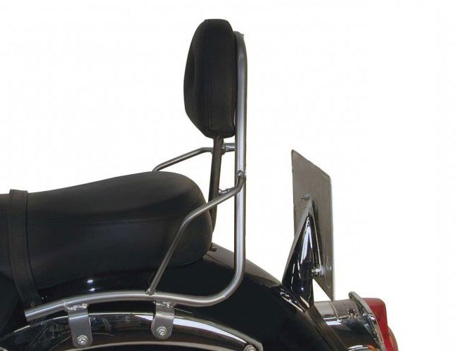 Hepco&Becker Sissybar zonder rekje chroom voor Kawasaki VN1600 CLASSIC vanaf 2003 tot 2008