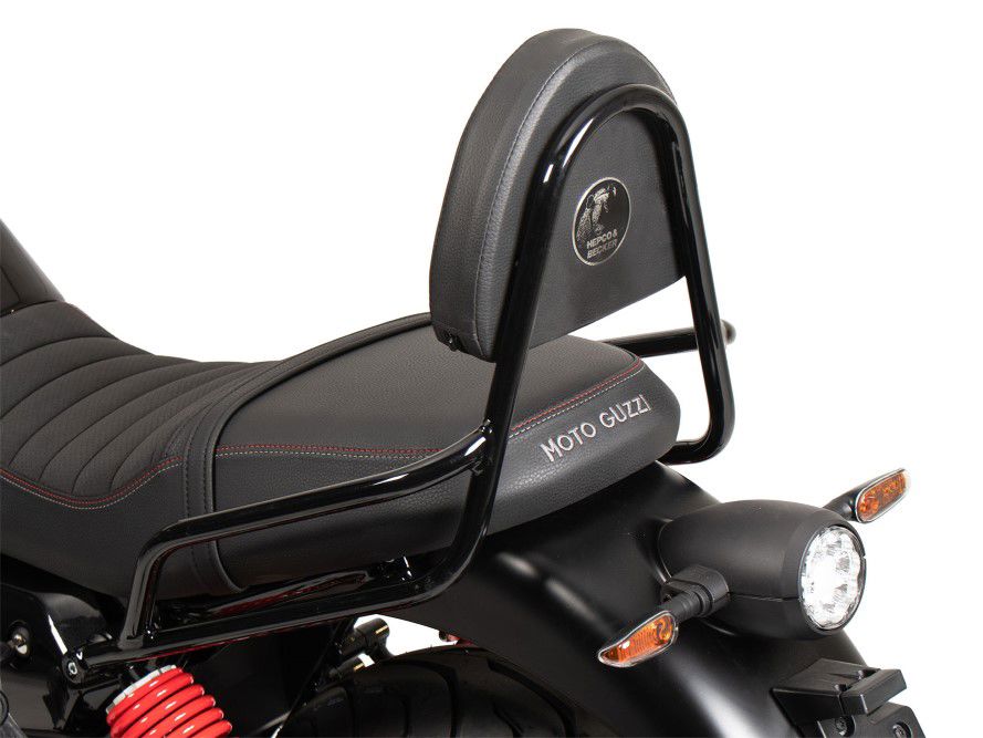 Hepco&Becker Sissybar zonder rekje zwart voor Moto Guzzi V7 Special / Stone / Stone Centenario vanaf 2021