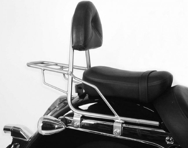 Hepco&Becker Sissybar zonder rekje chroom voor Honda VT750C Shadow vanaf 2008